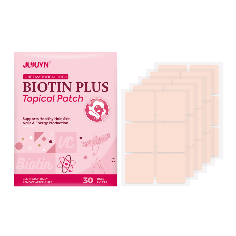 Biotin transdermale pleister