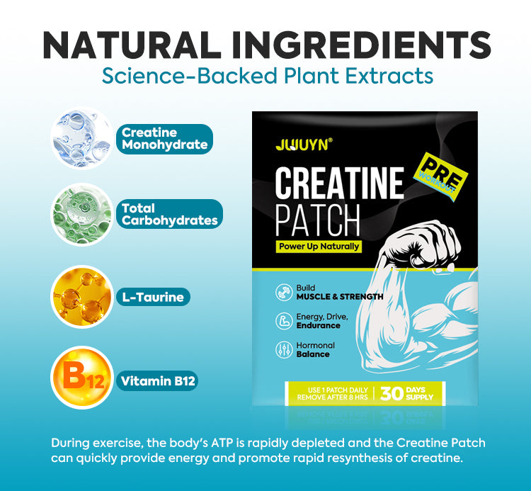 Creatine Patches - 30 Stuks